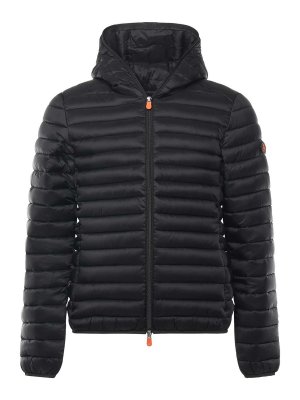 Save The Duck: ダウン・ハイテクジャケット - ダウンジャケット - 黒