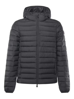 Save The Duck: ダウン・ハイテクジャケット - ダウンジャケット - 黒