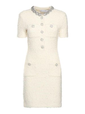 Self Portrait: Vestidos cortos - Vestido Corto - Blanco