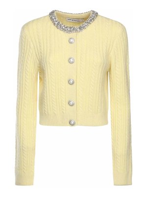 Self Portrait: Cardigans - Cardigan - Gelb