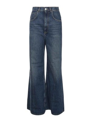 STELLA McCARTNEY: Jeans à jambe droite - Jean Droit - Bleu