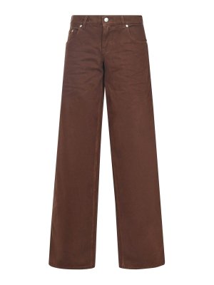 STELLA McCARTNEY: straight leg jeans - Wide-Leg Denim Jeans
