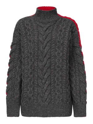STELLA McCARTNEY: Pull col rond - Pull Col Rond - Rouge