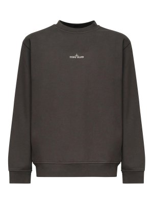 STONE ISLAND: Sudaderas y suéteres - Sudadera - Gris Oscuro