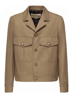 VALENTINO GARAVANI: Chaquetas casual - Chaqueta Casual - Beis