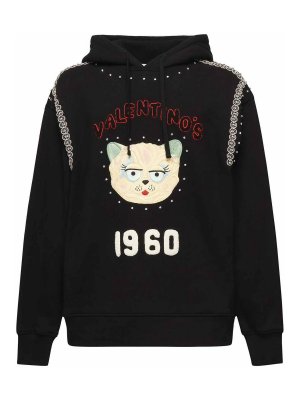 VALENTINO GARAVANI: Sweatshirts & Sweaters - Le Chat De La Maison Hoodie