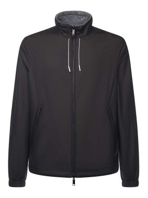 ZEGNA: blazers - Reversible Brezza Microfiber Blouson