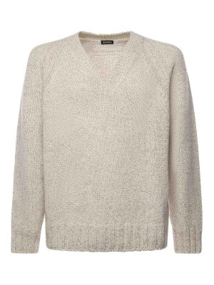 ZEGNA: crew necks - Cashmere And Wool Sweater