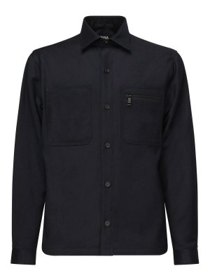 ZEGNA: Hemden - Hemd - Blau