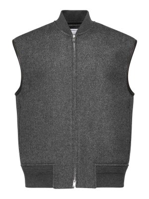 BOTTEGA VENETA: vests - Double-Faced Wool Vest