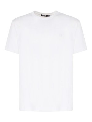Acne Studios: T-shirts - T-Shirt - Blanc