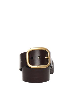 LOEWE: ベルト - ベルト - ダークブラウン