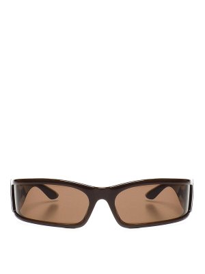 BALENCIAGA: Sonnenbrillen - Sonnenbrille - Dunkelbraun