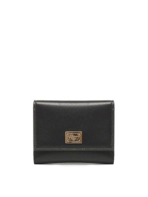 DOLCE & GABBANA: portafogli - Portafoglio Plong in vitello