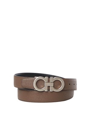 FERRAGAMO: Ceintures - Ceinture - Marron
