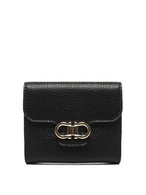 FERRAGAMO: wallets & purses - Gancini Compact Wallet