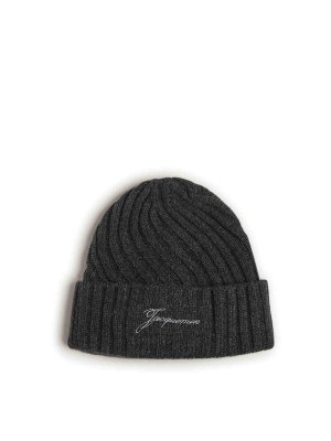 JACQUEMUS: beanies - Le Bonnet Tourni Cashmere And Wool Beanie