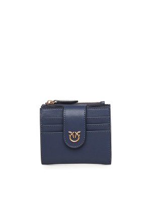 Pinko: portafogli - Portafoglio con cerniera in nappa