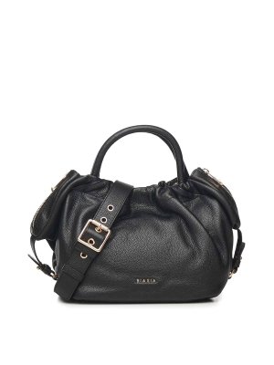 BIASIA: totes bags - Leather Bag With Logo