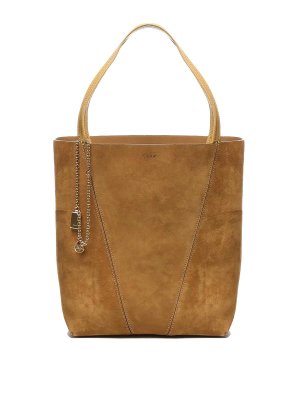 CHLOE': Bolsos Shopping - Bolso Shopping - Marrón Claro