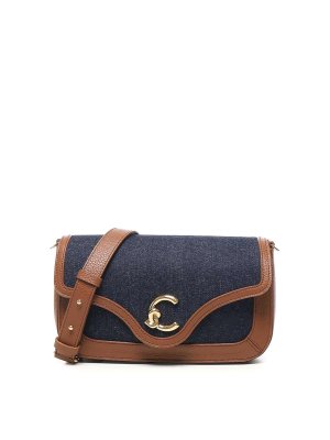 COCCINELLE: cross body bags - C-Me Denim Medium Bag