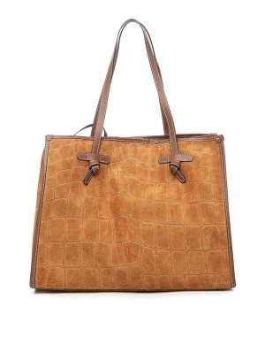 GIANNI CHIARINI: Handtaschen - Shopper - Beige