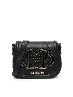 LOVE MOSCHINO: Bolsos de hombro - Bolsa De Hombro - Negro