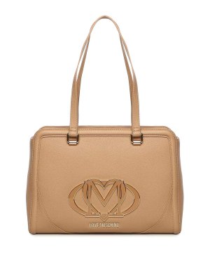 LOVE MOSCHINO: Handtaschen - Shopper - Beige