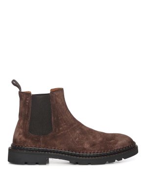 ALEXANDER HOTTO: boots - Leather Chelsea Boots