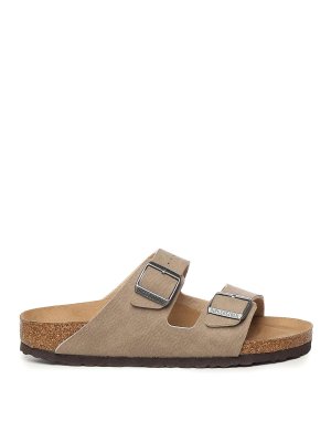 BIRKENSTOCK: サンダル - サンダル - ベージュ