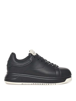 EMPORIO ARMANI: Chaussures de sport - Baskets - Noir