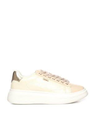 Liu Jo: sneakers - Sneakers  con plateau in pelle