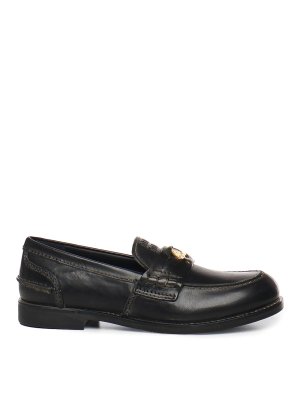 MIU MIU: Loafers & Slippers - Leather Loafers
