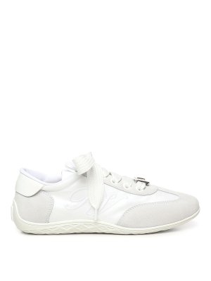 ROGER VIVIER: trainers - Viv Low Suede Sneakers