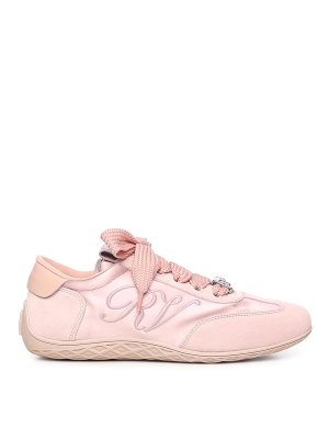 ROGER VIVIER: trainers - Viv Low Suede Sneakers