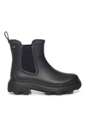 TOMMY HILFIGER: Stiefel - Stiefel - Schwarz