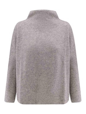 ALESSANDRO ASTE: Rollkragenpullover  und Polo-Ausschnitt - Rollkragenpullover - Silber