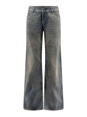 BALENCIAGA: Straight Leg Jeans - Straight Leg Jeans - Blau