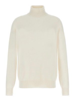 BRUNELLO CUCINELLI: Col roulé & Col polo - Pull Col Roulé - Beige