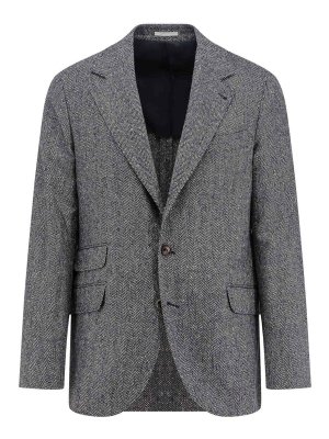 BRUNELLO CUCINELLI: Casualjacken - Casualjacke - Blau