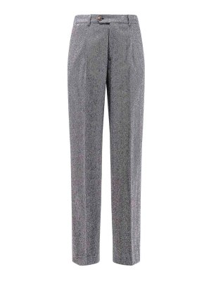 BRUNELLO CUCINELLI: Pantalons casual - Pantalons Décontractés - Bleu