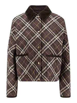 BURBERRY: Chaquetas y Chaquetones acolchados - Chaqueta Alcochada - Negro