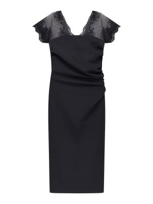 CHIARA BONI LA PETITE ROBE: abiti al ginocchio - Vestito A Tubino Genic In Satin