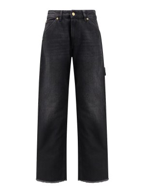 DARKPARK: Jeans Rectos - Vaqueros Rectos - Negro