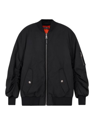 DOLCE & GABBANA: casual jackets - Nylon jacket with wrinkled effect