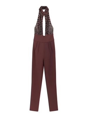ELISABETTA FRANCHI: Jumpsuits - Jumpsuit - Silber