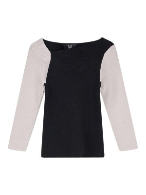 IXOS: Suéteres con cuello pico - Suéter Cuello Redondo - Gris