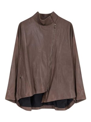 IXOS: leather jacket - Mickey Mouse Leather Jacket