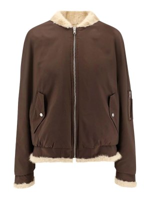 MM6 MAISON MARGIELA: Bomberjacken - Bomberjacke - Braun