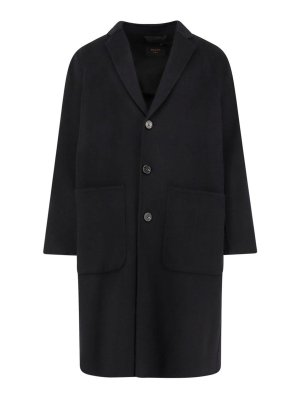 PALTO': knee length coats - Cappotto Cameron Db In Misto Lana